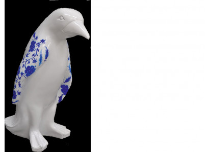 Design Pinguin Figur Statue Skulptur Figuren Skulpturen Dekoratioun Deko 3078