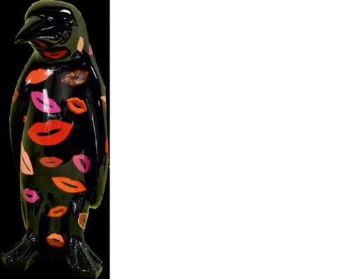 Design Luxus Figur Skulptur Handaarbecht Päiperlek Déier Skulpturen Figuren XXL 67cm