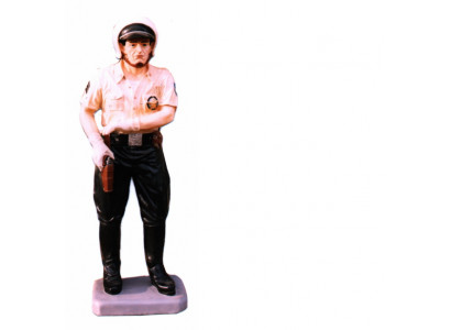 USA Autobunn Polizist Figur Statu Skulptur Figuren Skulpturen Dekoratioun Deko
