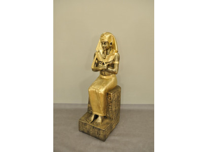 Design Egyptesch Figur Ramses XXL Statu Skulptur Skulpturen Dekoratioun Deko