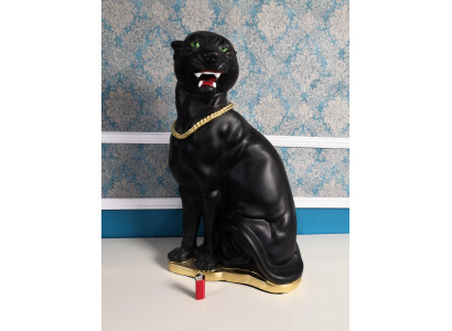 Design Puma Figur Statue Skulptur Figuren Skulpturen Dekoratioun Statuen Deko Nei