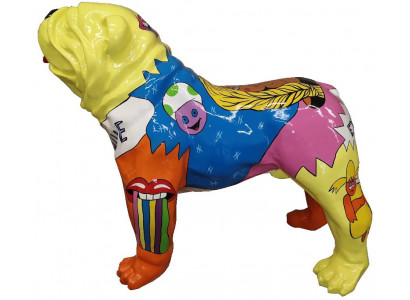 Dekoratioun Hond Gaart Skulptur Skulpturen Design Figur Statu Abstrakt Figuren