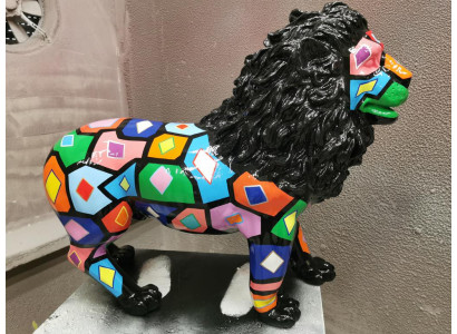 Designerfigur Statue Modern Figuren Statuen Dekoratioun Deko Gorilla Gaart Nei