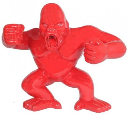 Abstrakt Dekoratioun Gaartfigur Gorilla Statue Deko Faarweg Bemoolt Statuen Nei