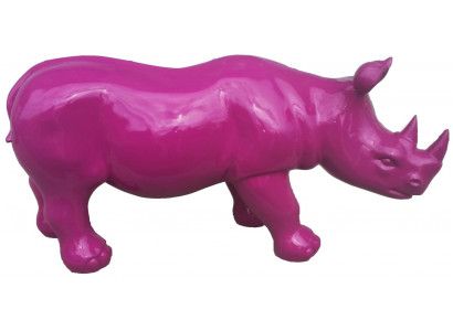 Design Figur Nashorn Deko Statu Statu Skulptur Figuren Skulpturen Dekoratioun