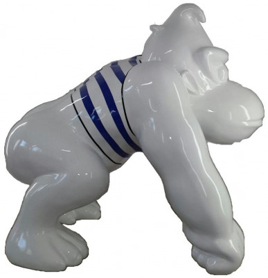 Designer Figur Statue Modern Figuren Statuen Dekoratioun Deko Gorilla Gaart Nei