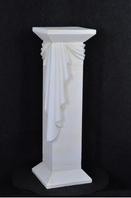 Medusa-Sail, Réimesch Sailen, Marmer Skulptur, Figur, Deko, Dekoratioun, Ständer 1041