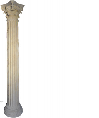 Design Kolonn, antik Dekosailen, Blummesailen, Ständer, Podest nei 228cm