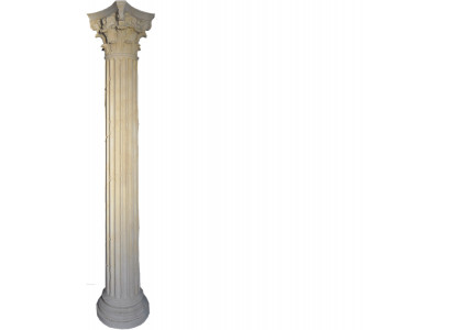 Design Kolonn, antik Dekosailen, Blummesailen, Ständer, Podest nei 228cm