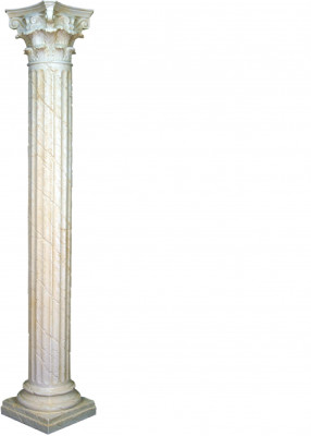 XXL Griichesch Kolonn Antik Stil Design Kolonnen Luxus Stëtzen Nei 224cm Grouss Nei