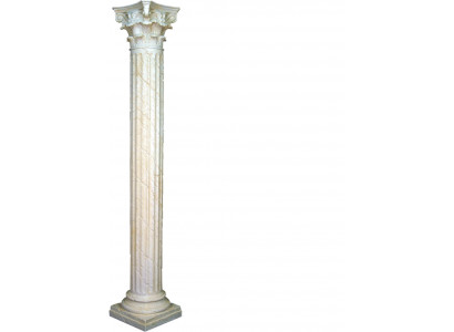 XXL Griichesch Kolonn Antik Stil Design Kolonnen Luxus Stëtzen Nei 224cm Grouss Nei