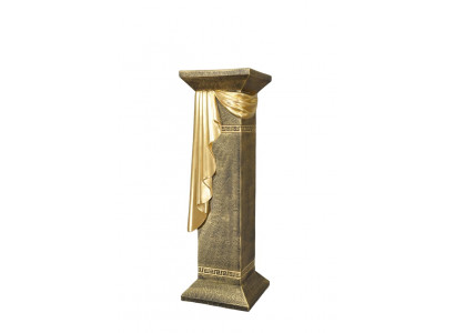 Medusa Sail Réimesch Sailen Marmor Skulptur Figur Deko Dekoratioun Stänner 1087