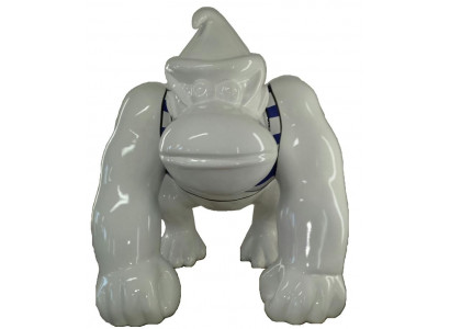 Designer Figur Statue Modern Figuren Statuen Dekoratioun Deko Gorilla Gaart Nei