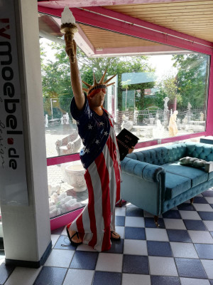 Freiheetsstatu XXL 240cm Freiheetsstatu Figur USA Liberty Skulpturen Neit 6807