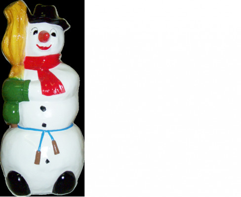 Design Schnéimännche Figur Statue Skulptur Figuren Skulpturen Dekoratioun Deko 8847