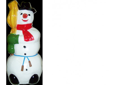 Design Schnéimännche Figur Statue Skulptur Figuren Skulpturen Dekoratioun Deko 8847