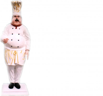 Restaurant Kach Figur Statue Skulptur Figuren Skulpturen Dekoratioun Deko 213cm