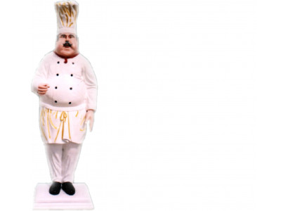 Restaurant Kach Figur Statue Skulptur Figuren Skulpturen Dekoratioun Deko 213cm