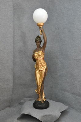 XXL Design Steel Luucht Steelluuchten 153cm Luucht Skulptur Figur Figuren Statue