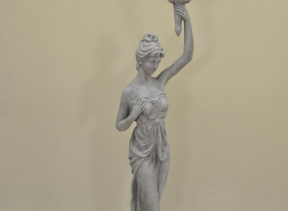 XXL Design Steeluucht Steeluuchten Lampe Skulptur Figur Figuren Statue 153cm