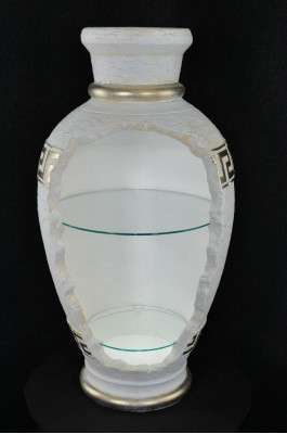 Vitrine Bar Regal Glas Buedemphas Schaf Vitrinnen Statue Bad Wunngsallzëmmer Figuren