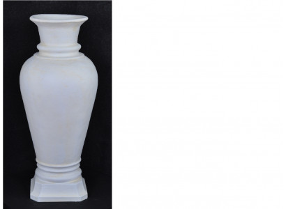 XXL Vase Grouss Raum Dekoratioun Blummen Vasen Kübel Antik Stil Deko Medusa 90cm