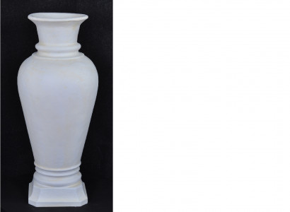XXL Vase Grouss Raum Dekoratioun Blummen Vasen Kübel Antik Stil Deko Medusa 90cm