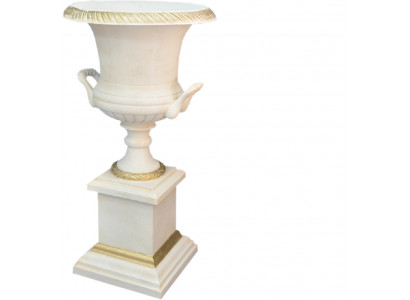 XXL Klassesch Wunnzëmmer Dekoratioun Antik Stil Vase Deko Vasen Statue Skulptur