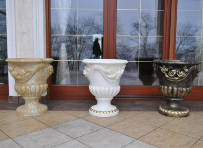 XXL Klassesch Wunnzëmmerdekoratioun Antik Stil Vase Dekovasen Statue 0915 Nei