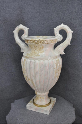 Design Blummen Vaas Pokal Kelch Vasen Schalen XXL Buedem Schossel Réimesche Stil Nei