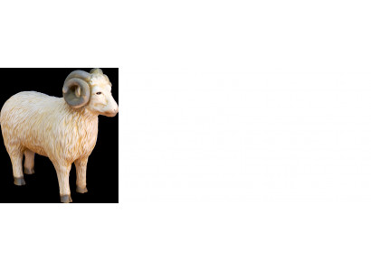 Design Widder Figur Statue Skulptur Figuren Skulpturen Dekoratioun Deko Nei 3039