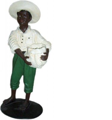 Design Jong mat Sak Figur Statue Skulptur Figuren Skulpturen Dekoratioun 7088