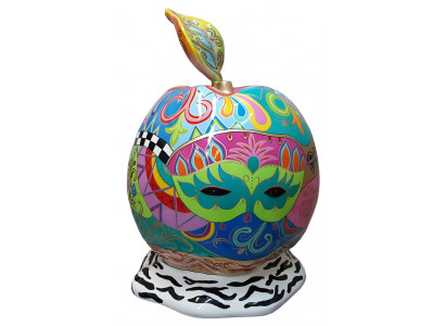 Designerfigur Modern Figuren Dekoratioun Apel Deko Gaart Skulptur Skulpturen