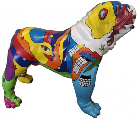 Abstrakt Hond Design Wunn Deko Skulpturen Statuen Figuren Figur Dekoratioun