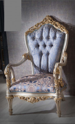 Barock Sofa Chesterfield 3+1 Sëtzer Dësch Sofagarnitur Miwwelen Polster