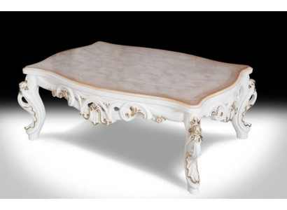 Couchtisch Dësch Designer Niewendësch 130x80 Couchtischen Dëscher Barock