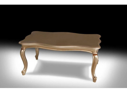 Gëllenen Canapé-Dësch Dësch Niewendësch Kaffisdësch Luxus Holz Design Modern