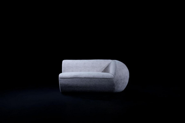 Grou Lusessuergarnitur Véiersëtzer Fauteuil Luxus Couchen Textilmiwwelen