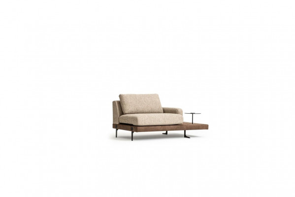 Viersëtzeger Ablagfläch Wunnzëmmer Polstersofa Textil Couch Modernen Stil