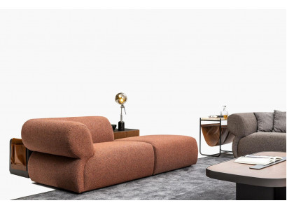 Brongen Polster Drësëtzeger Luxus Wunnzëmmer Sofa Modernt Design Couch