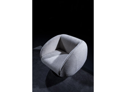 Textil Sessell 1-Sëtzer Polstersessel Modern Design Luxus Wunnzëmmer