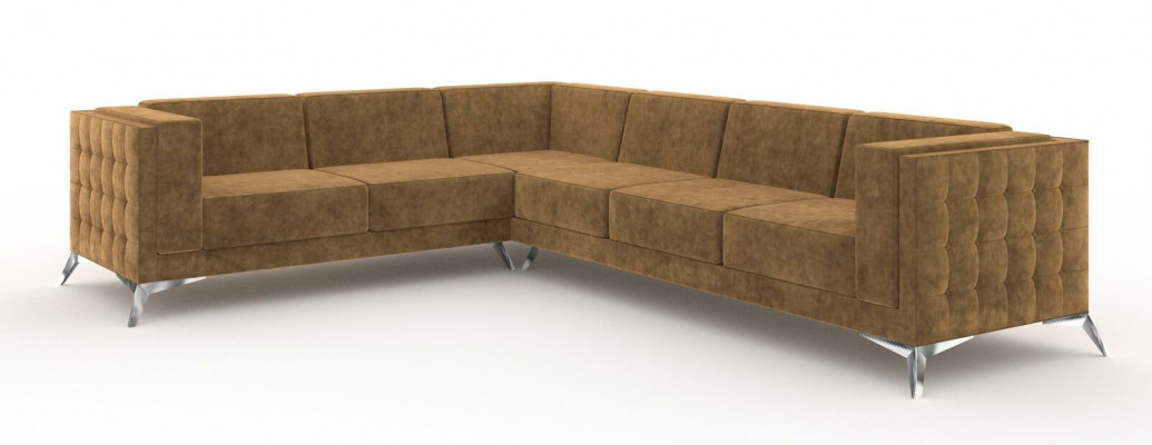 Modern ecksofa Stoffsofa L Form Polster Eckgarni Decouverte Wohnlandschaft Couch Sofa