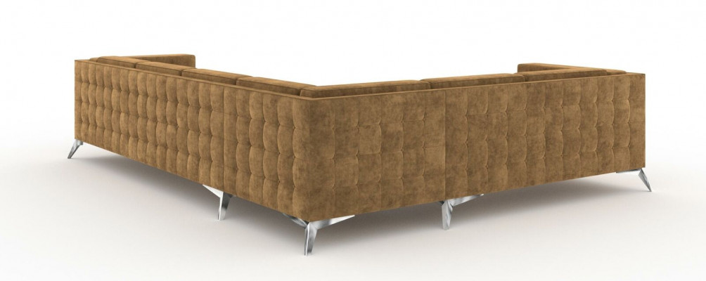 Modern ecksofa Stoffsofa L Form Polster Eckgarni Decouverte Wohnlandschaft Couch Sofa