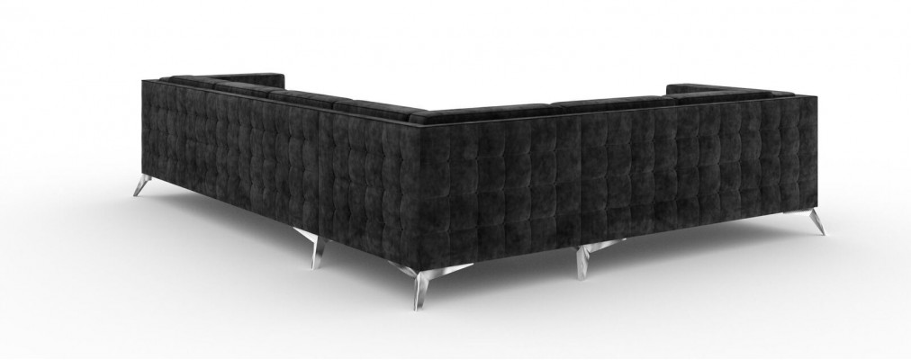 Ecksofa Chesterfield Sofa Polstersuite Canapé Wunnlandschaft L-Form Design Nei