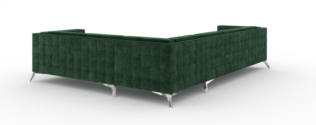 Stoff L-Form Canapé Wunnlandschaft Ecksofa Garnitur Design Modern Sofa Modern Nei