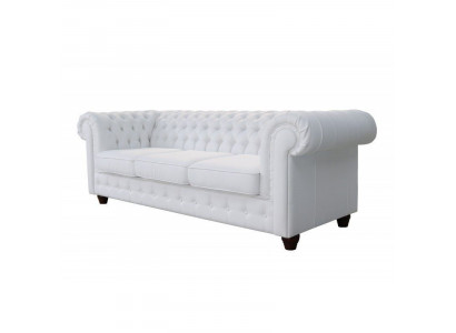 Chesterfield Sofagarnitur Sofa 3+1+1 Canapé Polsterset Sofas Couchen S1