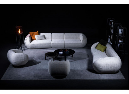Canapé-Set Wunnzëmmermoöbel Fënnefsëtzer Véiersëtzer Fauteuil Set Designer Moöbel