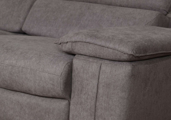 Design Ecksofa L-Form Bettfunktion Couch Lieder Textil Sofa Multifunktion