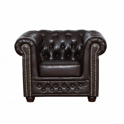 Chesterfield Sofa-Set Sofa 3+1+1 Couch Polsterset Sofen Couchen Yorki Nei
