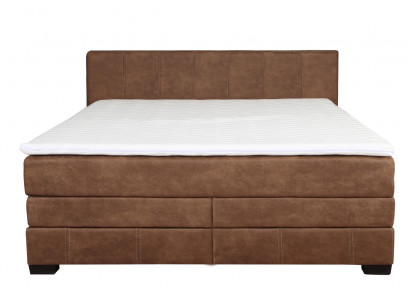 Vintage Boxspring Betten Polsterbett Bett Holzbett Duebel Hotel Ehebett